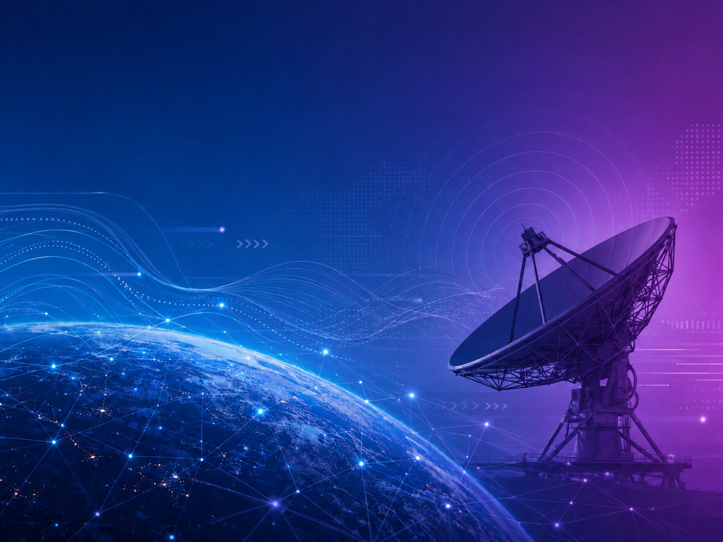 A GeoSync Microwave Communications Visual
